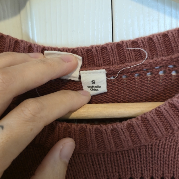 Tentree Rust/fall Color Sweater - Picture 2 of 4